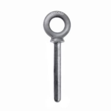Chicago Hardware Machinery Eye Bolt 4 in Shank, 1-11/16 in ID, Steel 12374 7